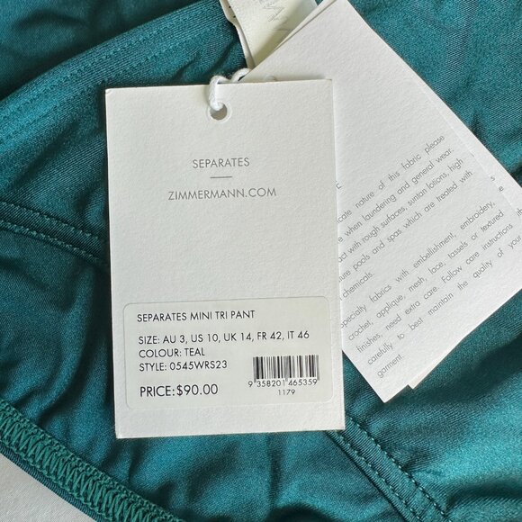 NEW! Zimmermann Bikini Briefs - Size 3 (US 8) - Picture 14 of 16